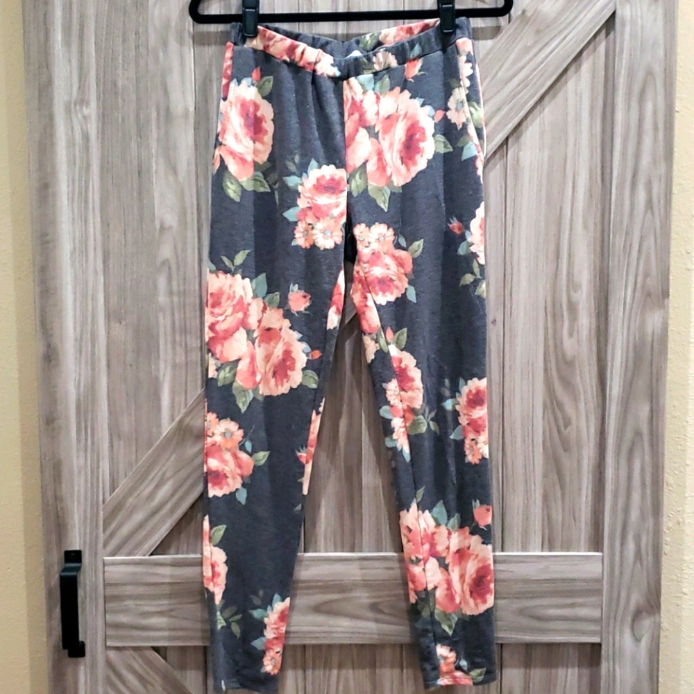 Floral Joggers